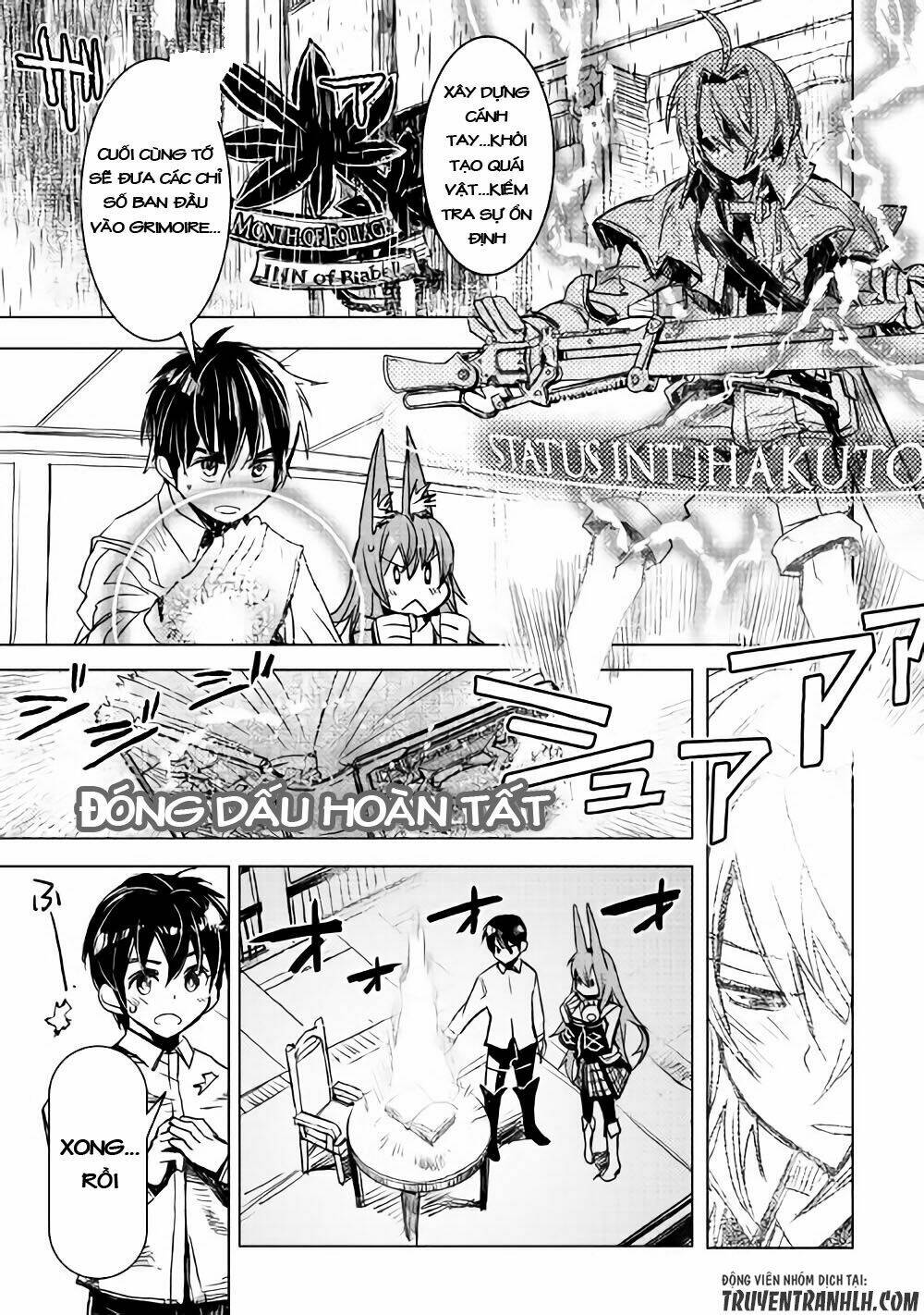 Kuro No Souzou Shoukanshi - Tenseisha No Hangyaku Chapter 8 - Trang 3