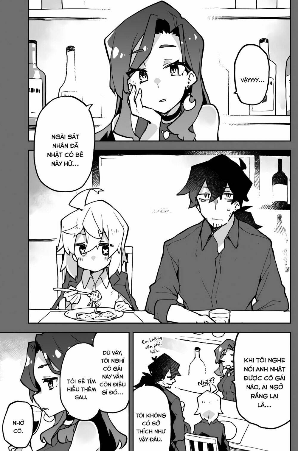 The Story Of A Terrifying Hitman And A Little Girl Chapter 3 - Trang 3