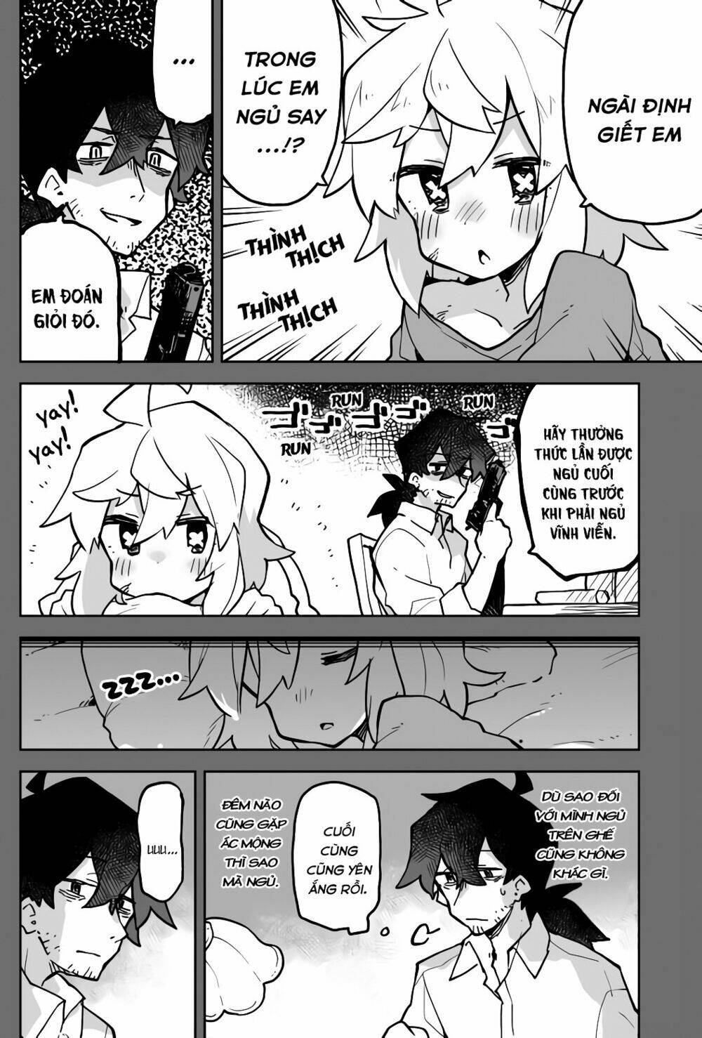 The Story Of A Terrifying Hitman And A Little Girl Chapter 2 - Trang 3