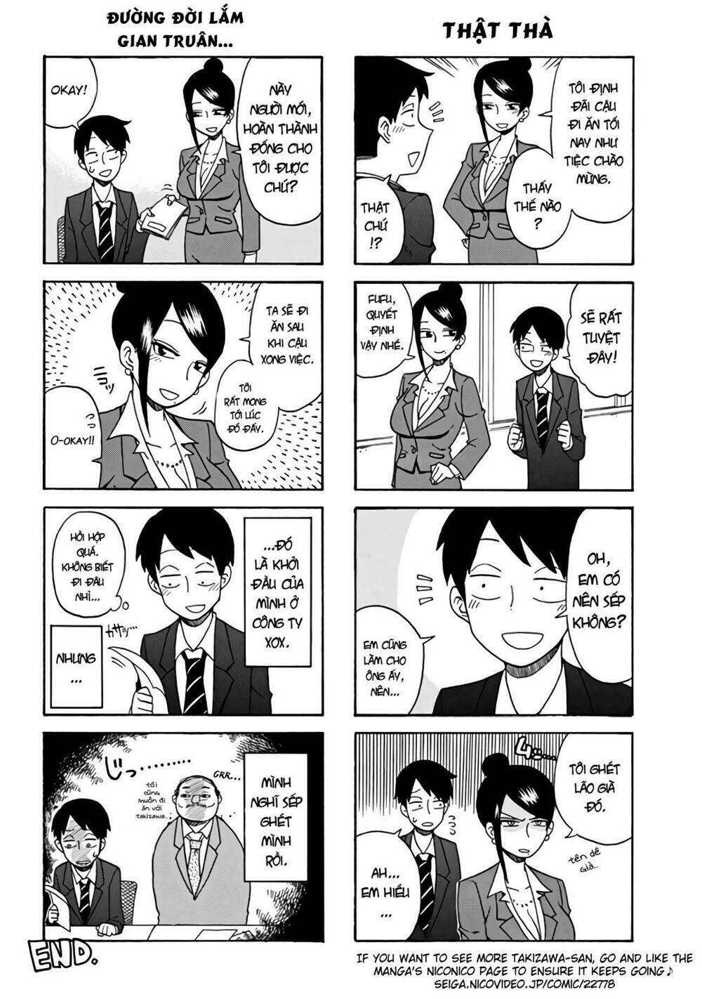 Bijin Onna Joushi Takizawa-sanq Chapter 1 - Trang 2