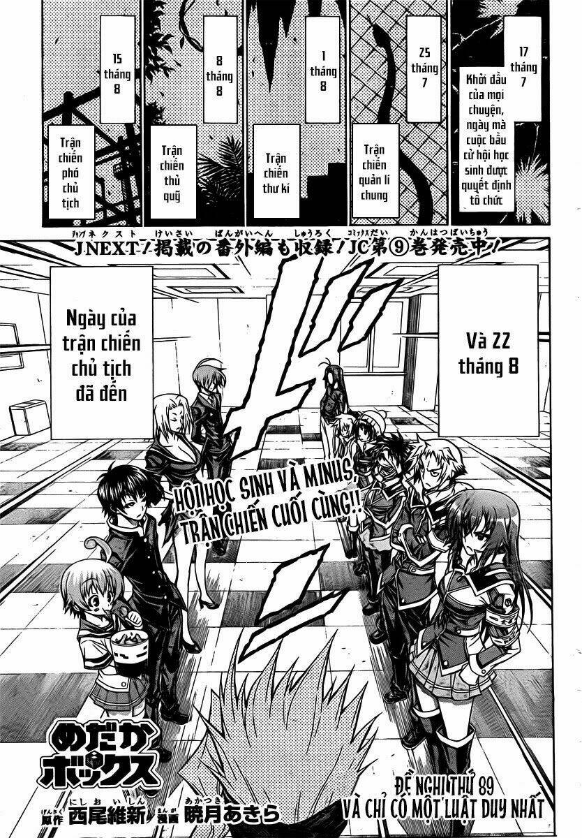 Medaka Box Chapter 89 - Trang 3