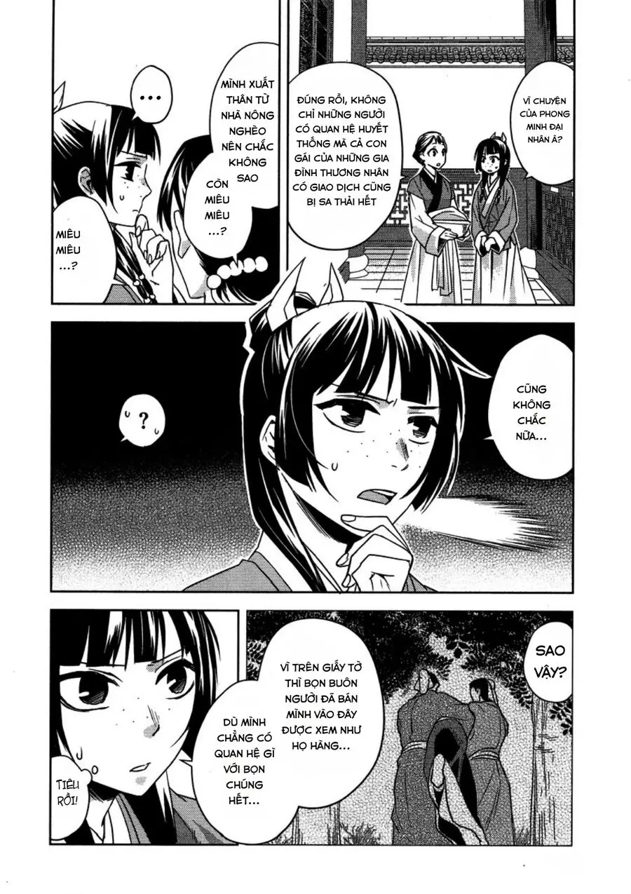 Kusuriya No Hitorigoto ~Maomao No Koukyuu Nazotoki Techou~ Nettruyen ZZZ Chương 13 Page 14