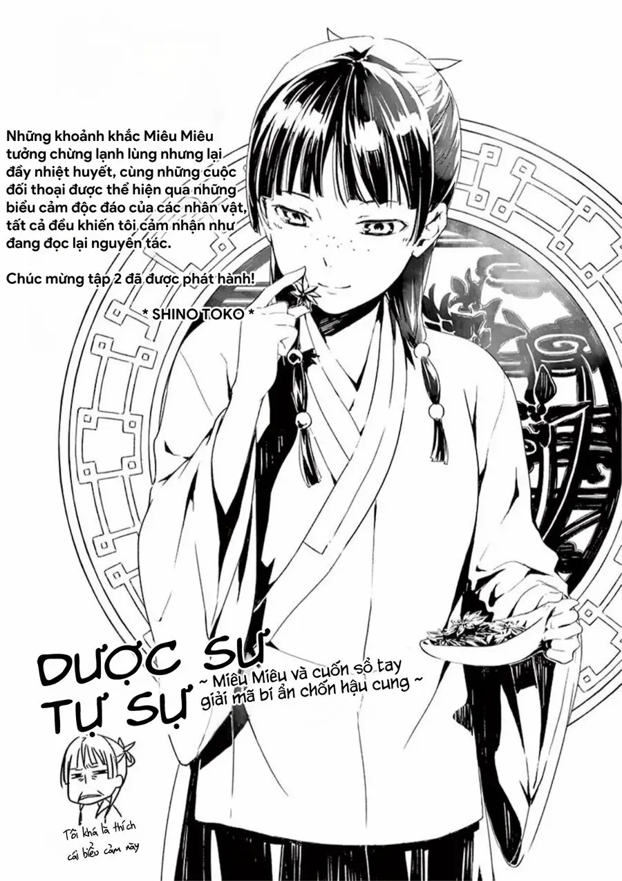 Kusuriya No Hitorigoto ~Maomao No Koukyuu Nazotoki Techou~ Nettruyen ZZZ Chương 9.5 Page 19
