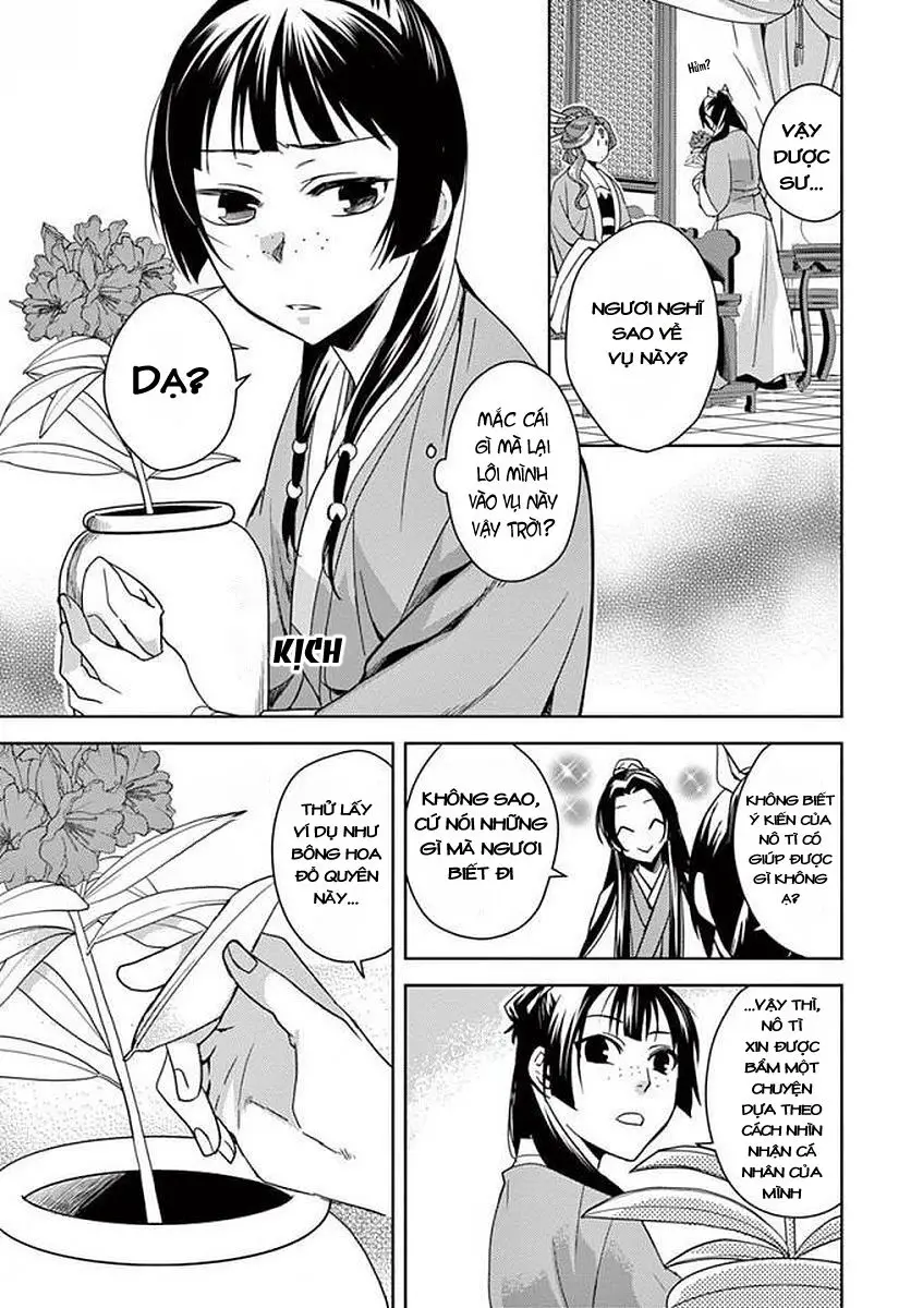 Kusuriya No Hitorigoto ~Maomao No Koukyuu Nazotoki Techou~ Nettruyen ZZZ Chương 3 Page 7