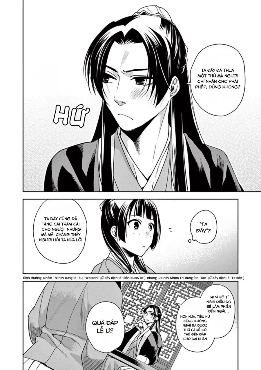 Kusuriya No Hitorigoto ~Maomao No Koukyuu Nazotoki Techou~ Nettruyen ZZZ Chương 9 Page 6