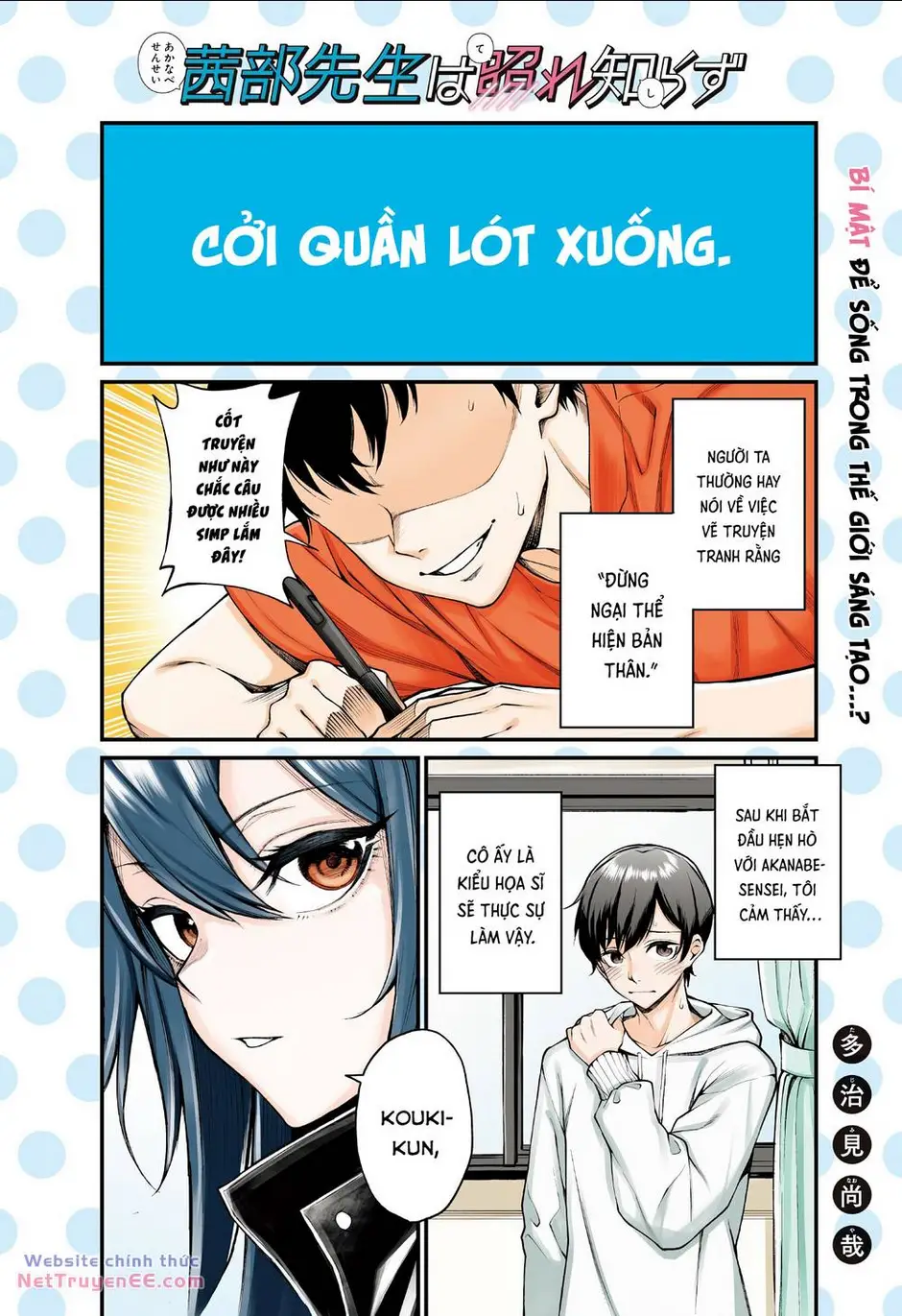 Akanabe-Sensei Chẳng Biết Xấu Hổ Là Gì Nettruyen ZZZ Chương 1 Page 2
