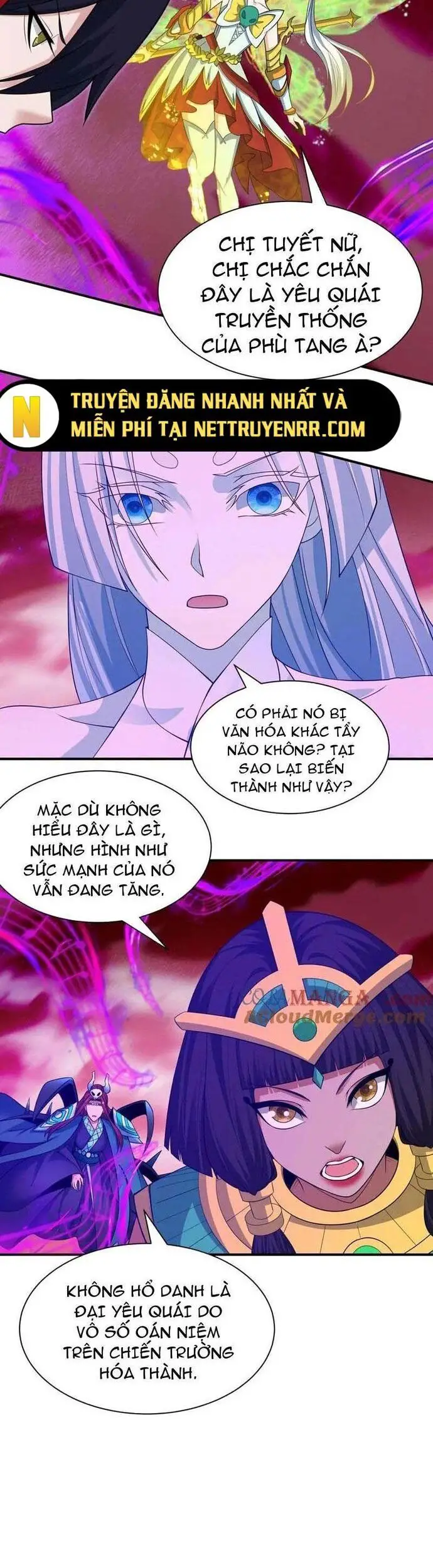 Kỷ Nguyên Kỳ Lạ Nettruyen ZZZ Chương 450.9 Page 3
