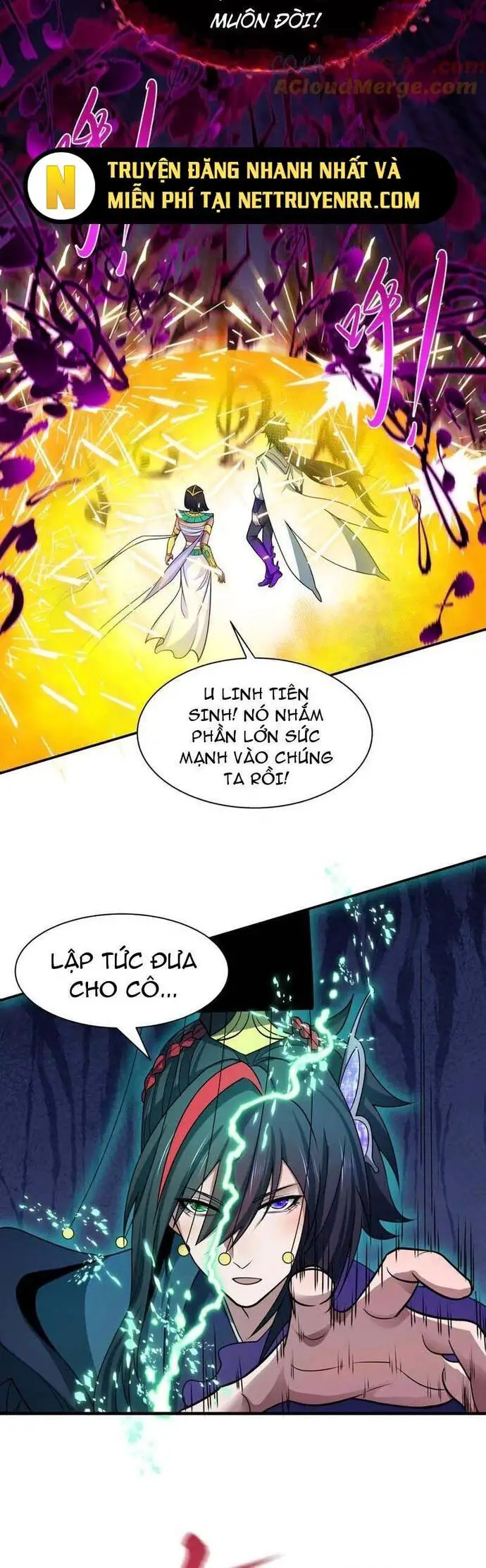 Kỷ Nguyên Kỳ Lạ Nettruyen ZZZ Chương 450.9 Page 38