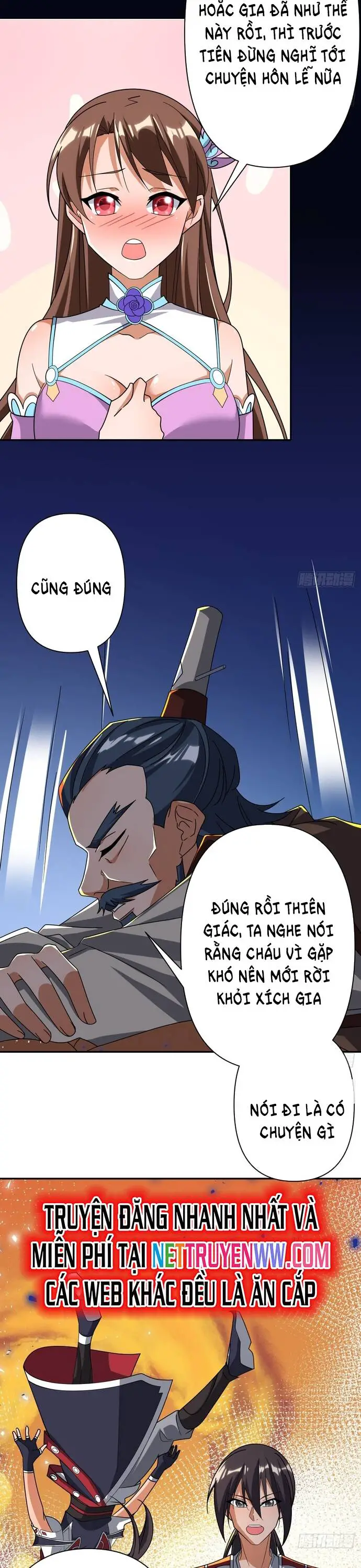 Giữa Trời Đất, Sao Có Thể Mãi Mãi Cam Chịu Dưới Người Khác! Nettruyen ZZZ Chương 20 Page 3