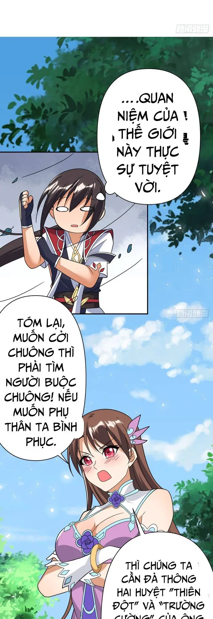 Giữa Trời Đất, Sao Có Thể Mãi Mãi Cam Chịu Dưới Người Khác! Nettruyen ZZZ Chương 18 Page 28