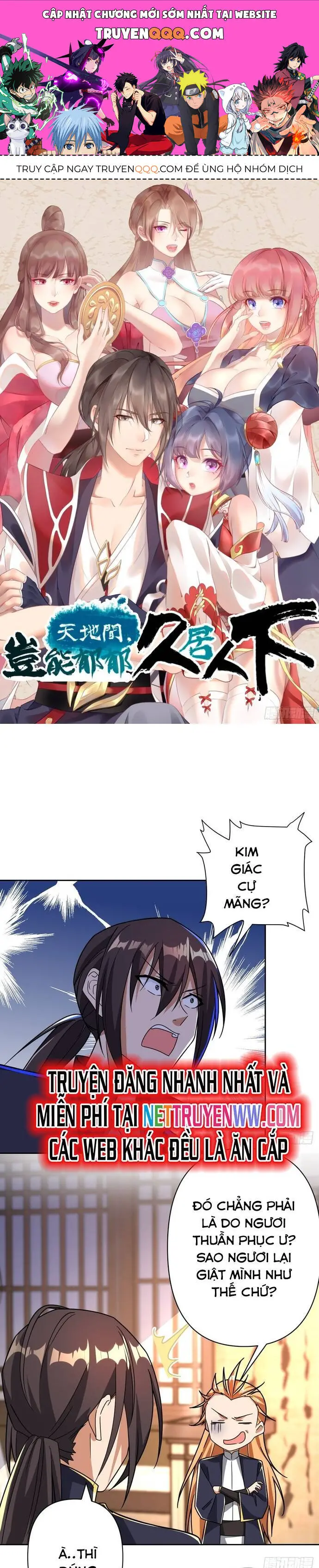 Giữa Trời Đất, Sao Có Thể Mãi Mãi Cam Chịu Dưới Người Khác! Nettruyen ZZZ Chương 10 Page 1