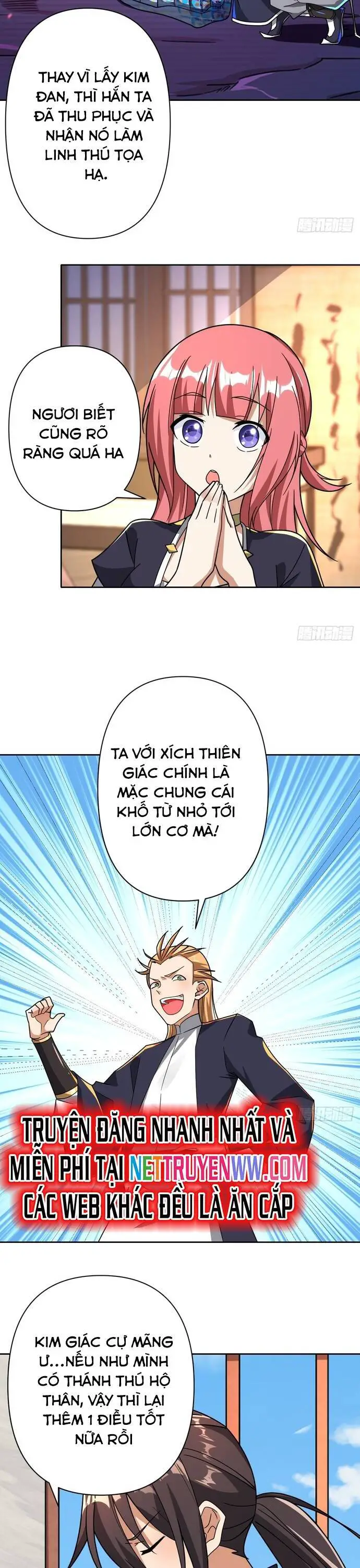 Giữa Trời Đất, Sao Có Thể Mãi Mãi Cam Chịu Dưới Người Khác! Nettruyen ZZZ Chương 10 Page 4