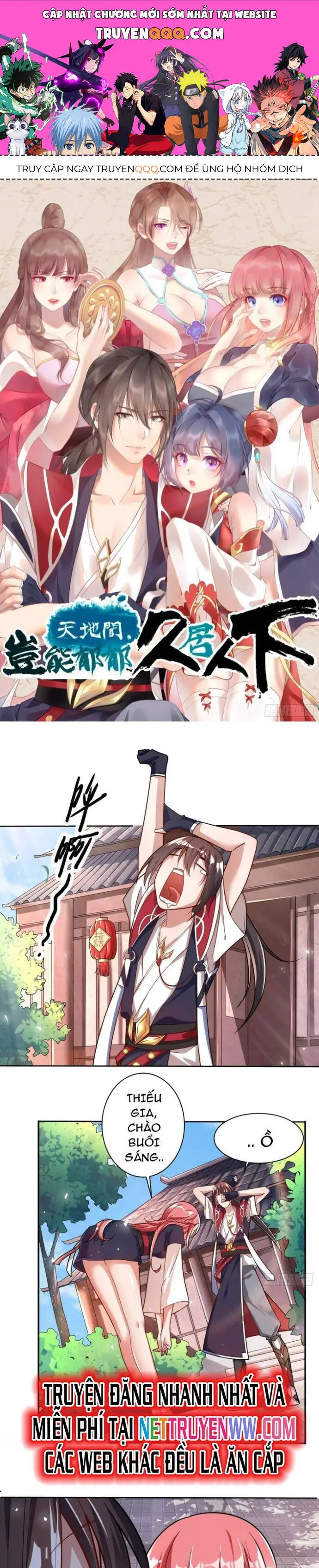 Giữa Trời Đất, Sao Có Thể Mãi Mãi Cam Chịu Dưới Người Khác! Nettruyen ZZZ Chương 4 Page 1