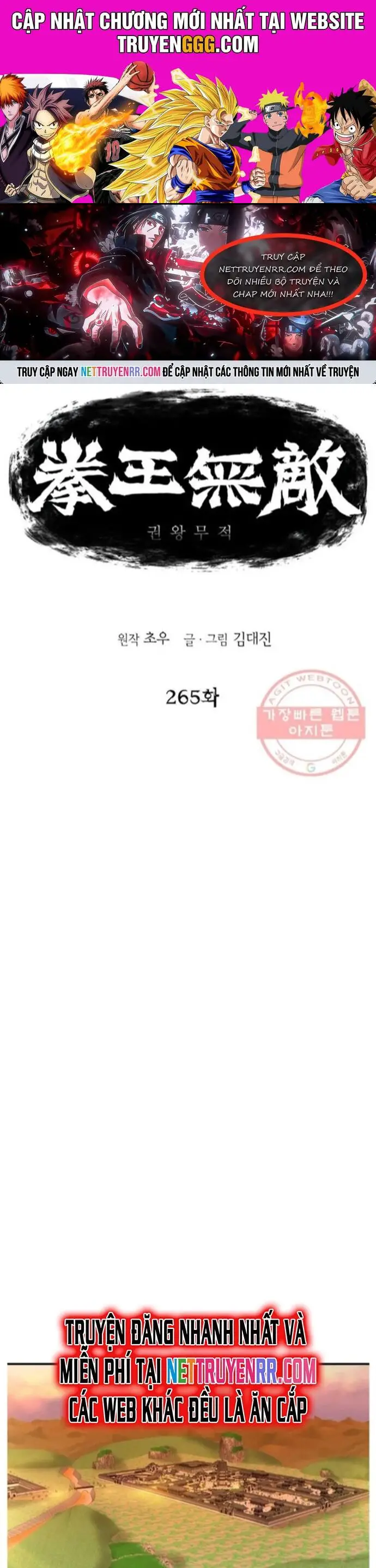 Bất Bại Quyền Ma Nettruyen ZZZ Chương 265 Page 1