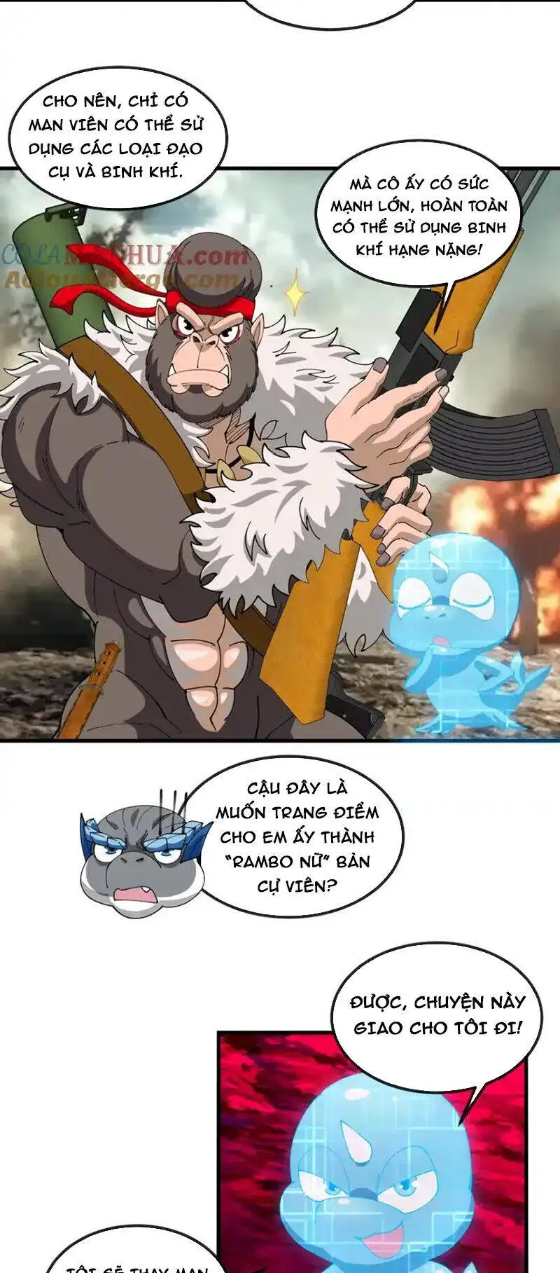 Trùng Sinh Thành Godzilla Nettruyen ZZZ Chương 128 Page 9