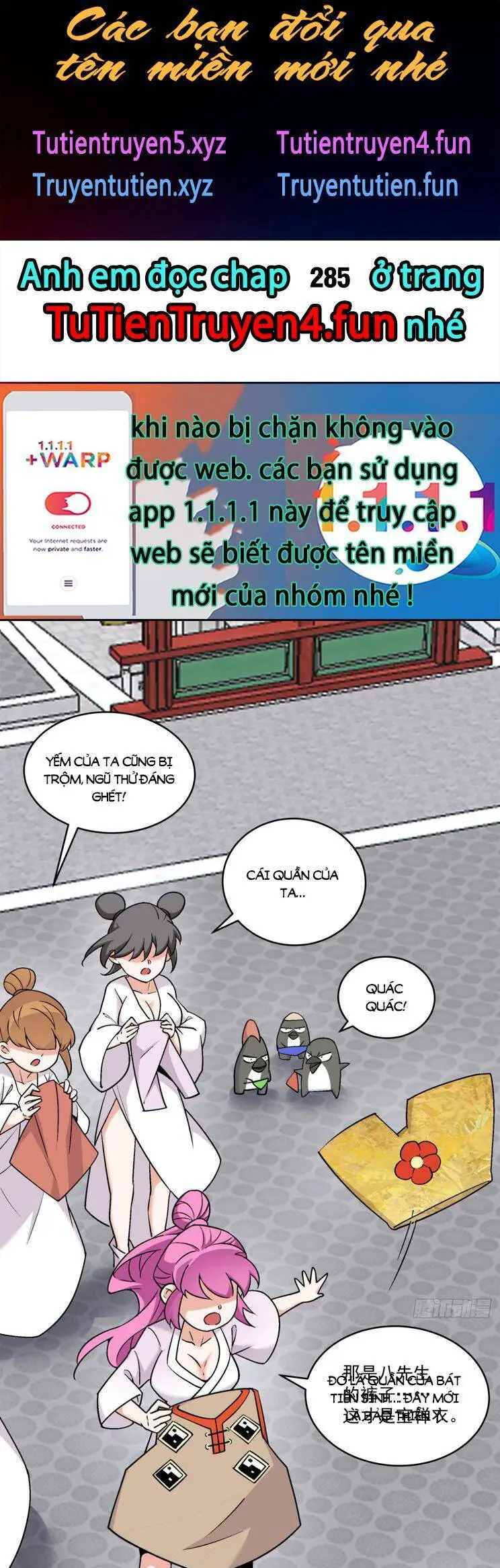 Đồ Đệ Của Ta Đều Là Đại Phản Phái Nettruyen ZZZ Chương 285 Page 1