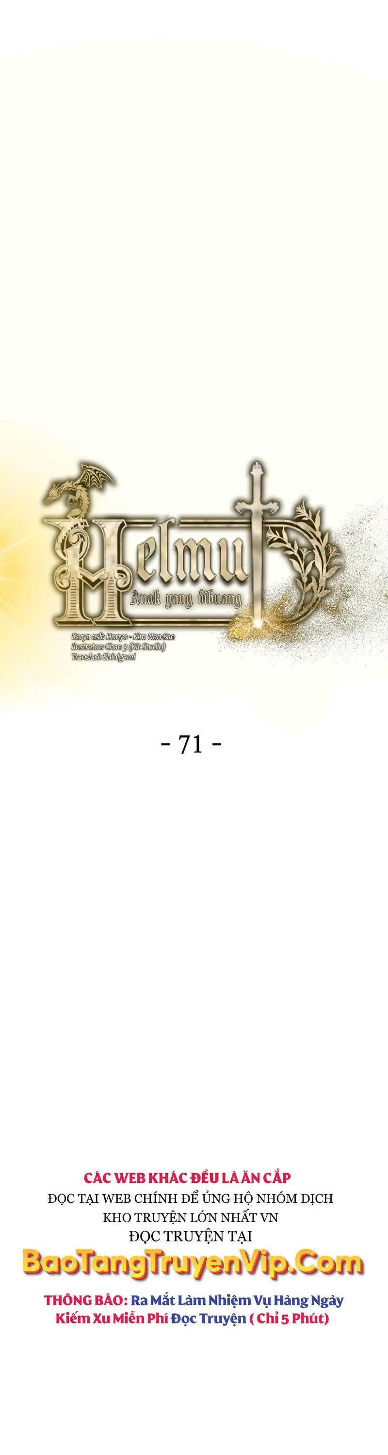 Helmut Đứa Trẻ Bị Ruồng Bỏ Nettruyen ZZZ Chương 71 Page 1