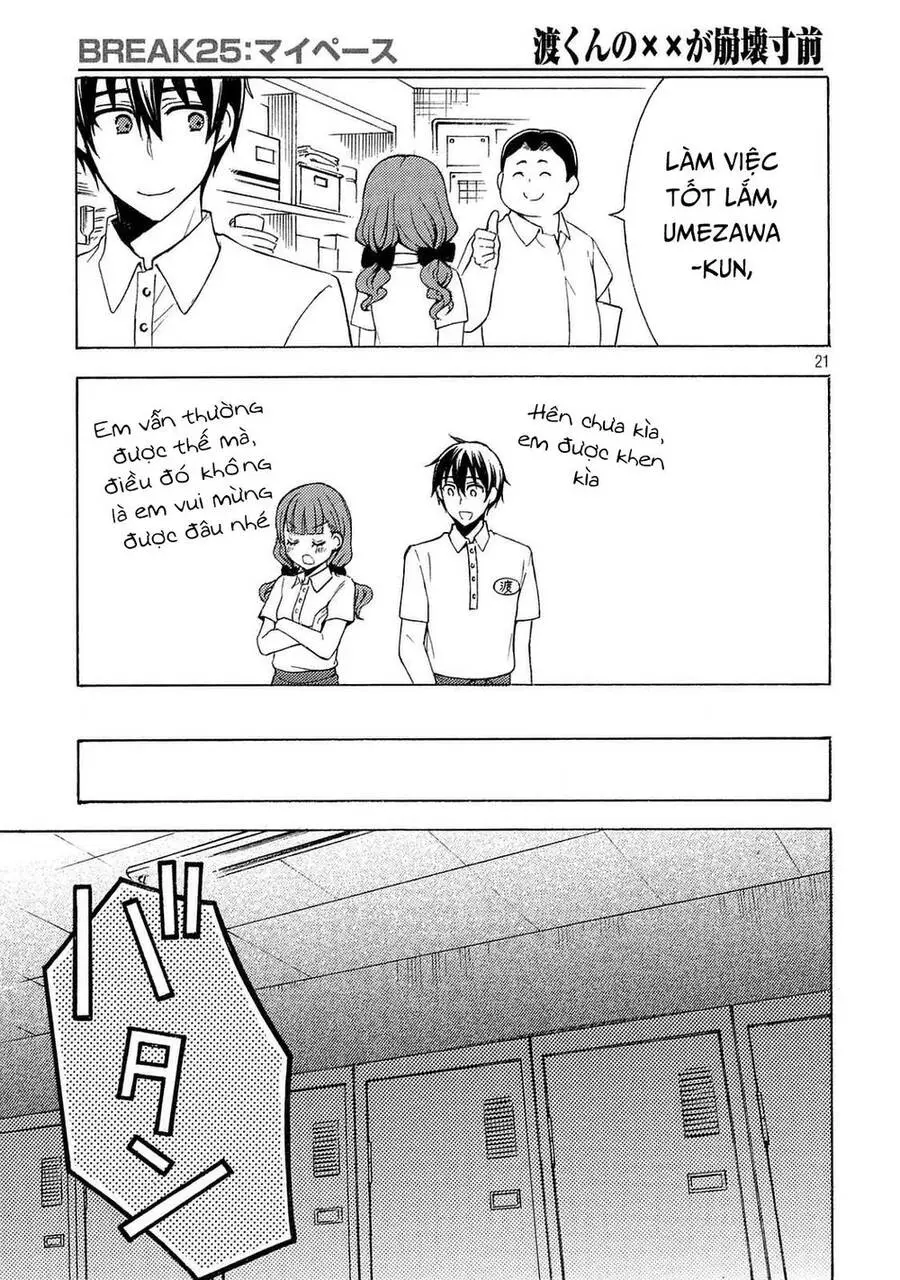 Watari-Kun No Xx Ga Houkai Sunzen Nettruyen ZZZ Chương 28 Page 23