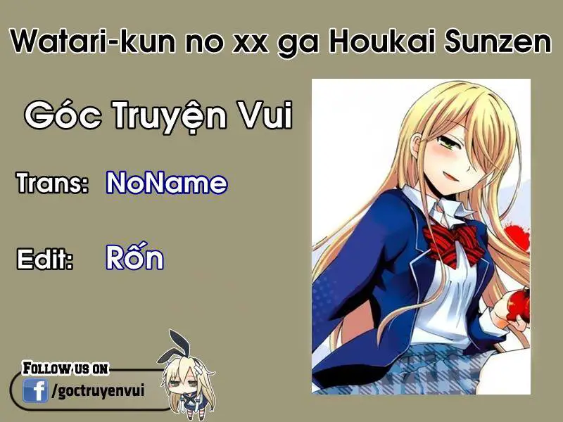 Watari-Kun No Xx Ga Houkai Sunzen Nettruyen ZZZ Chương 4 Page 2