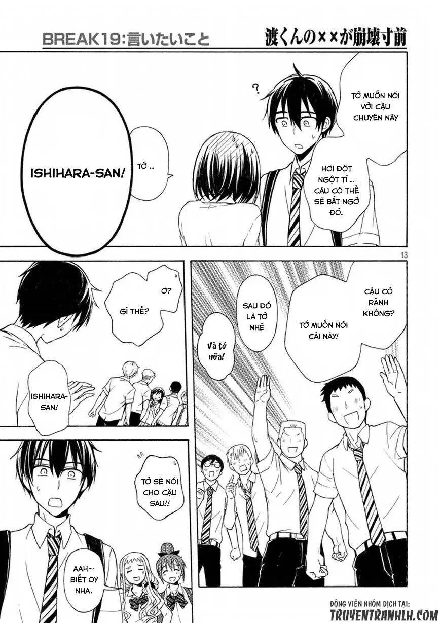 Watari-Kun No Xx Ga Houkai Sunzen Nettruyen ZZZ Chương 22 Page 13