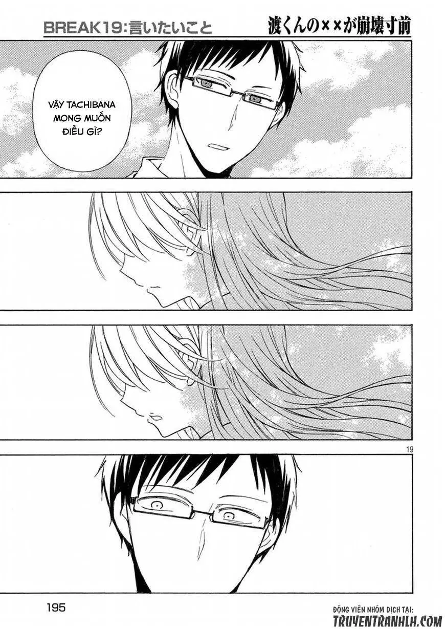 Watari-Kun No Xx Ga Houkai Sunzen Nettruyen ZZZ Chương 22 Page 19
