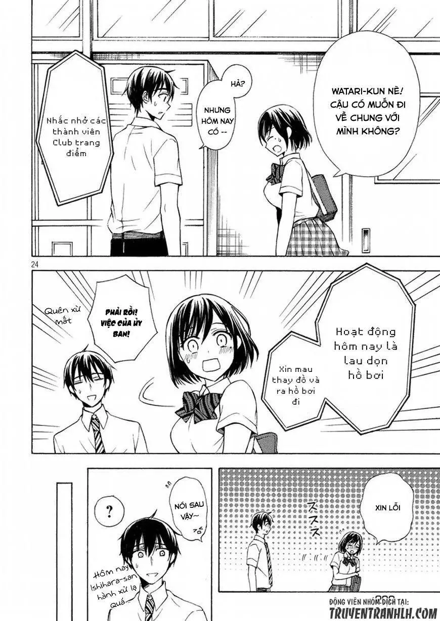 Watari-Kun No Xx Ga Houkai Sunzen Nettruyen ZZZ Chương 22 Page 24