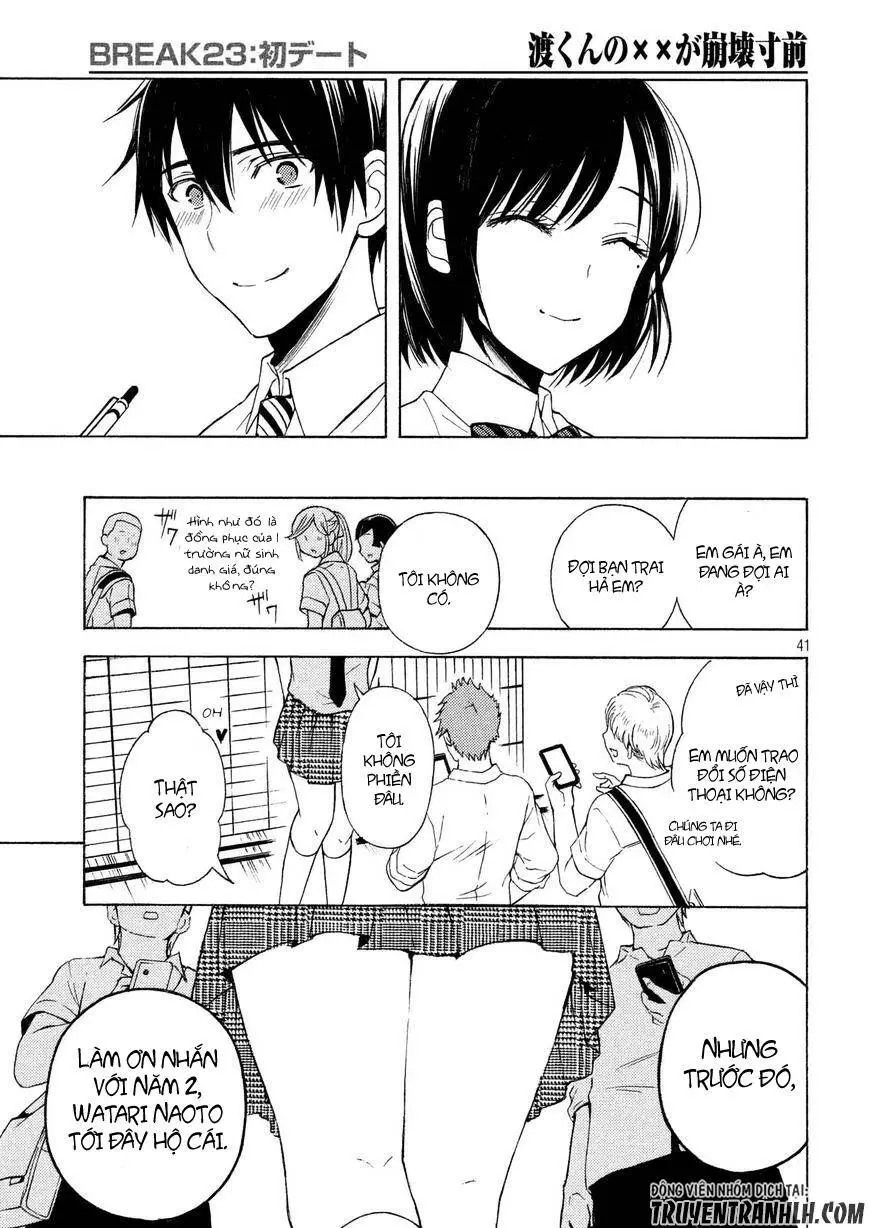 Watari-Kun No Xx Ga Houkai Sunzen Nettruyen ZZZ Chương 26 Page 42