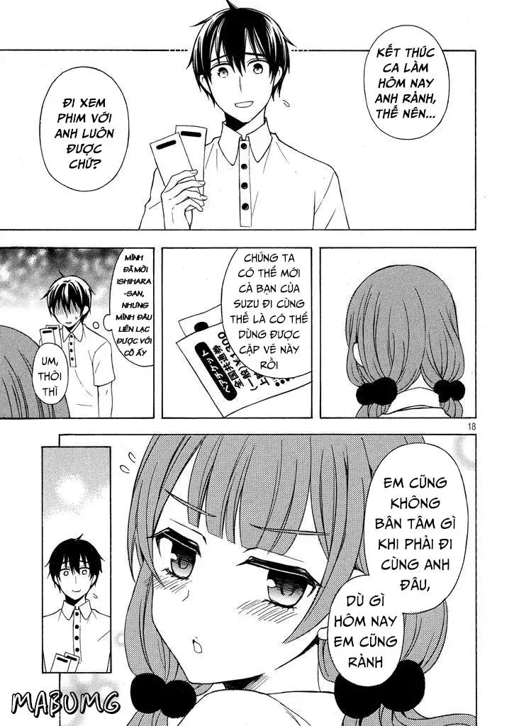 Watari-Kun No Xx Ga Houkai Sunzen Nettruyen ZZZ Chương 33 Page 21