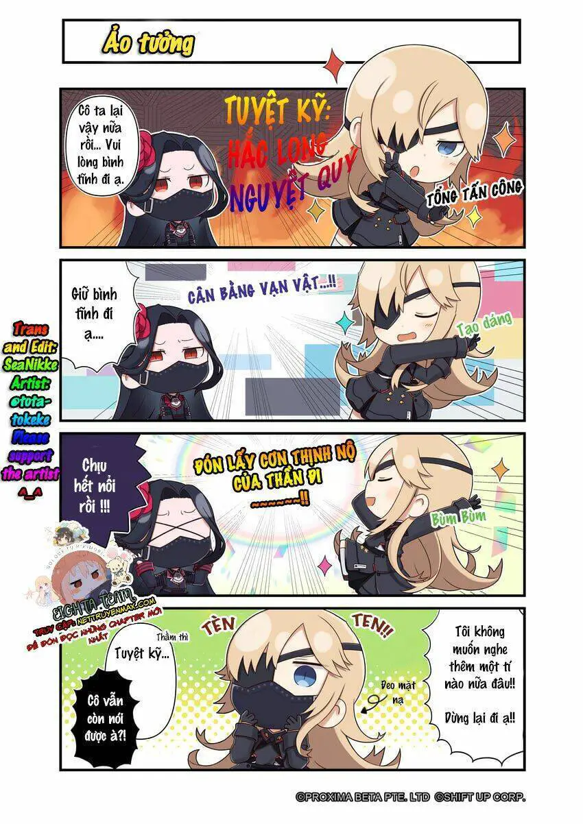 Goddess Of Victory: Nikke Official Four-Panel Comics Nettruyen ZZZ Chương 6 Page 2