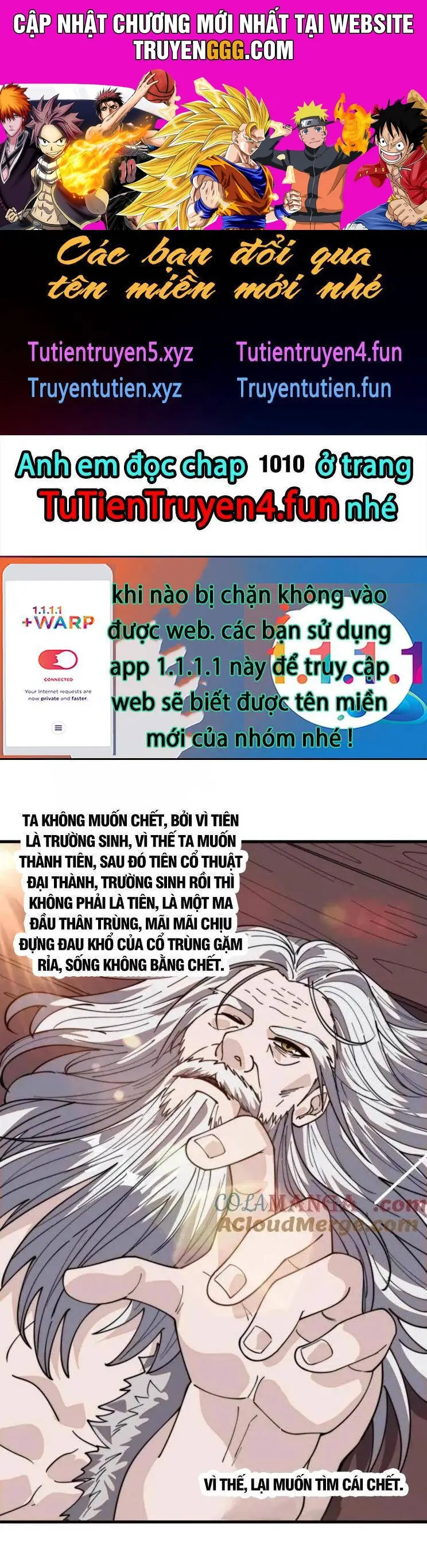 Ta Có Một Sơn Trại Nettruyen ZZZ Chương 1009 Page 1