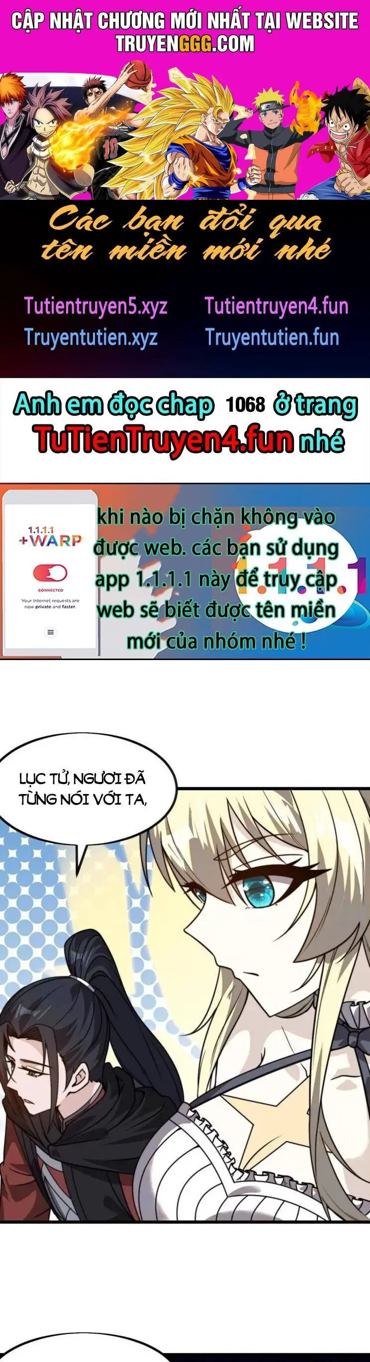 Ta Có Một Sơn Trại Nettruyen ZZZ Chương 1068 Page 1