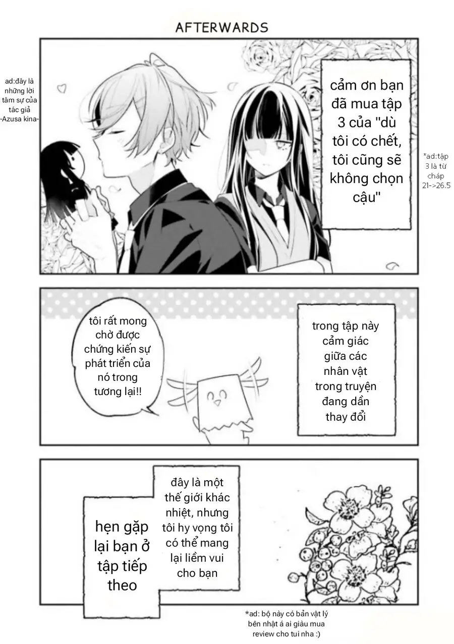 Cho Dù Tôi Có Chết, Tôi Cũng Sẽ Không Chọn Cậu Nettruyen ZZZ Chương 26.5 Page 6
