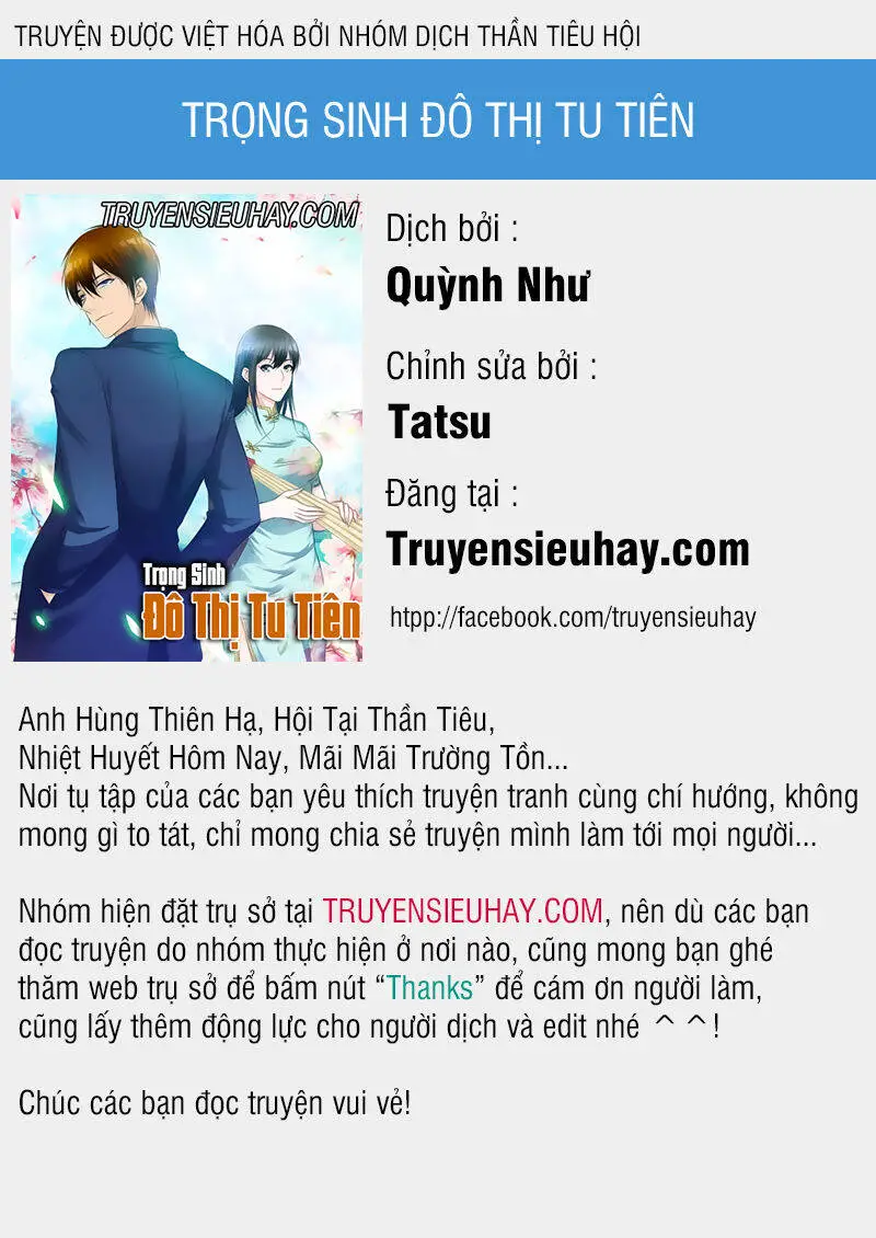 Trọng Sinh Đô Thị Tu Tiên Nettruyen ZZZ Chương 265 Page 1