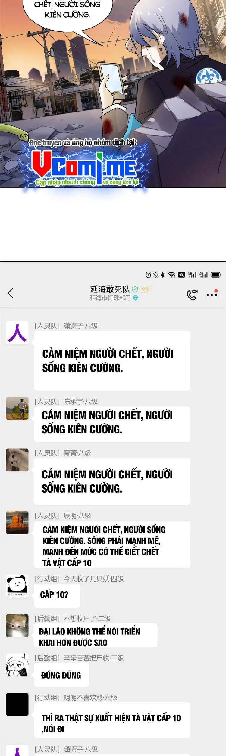 Cường Giả Đến Từ Trại Tâm Thần Nettruyen ZZZ Chương 119 Page 22