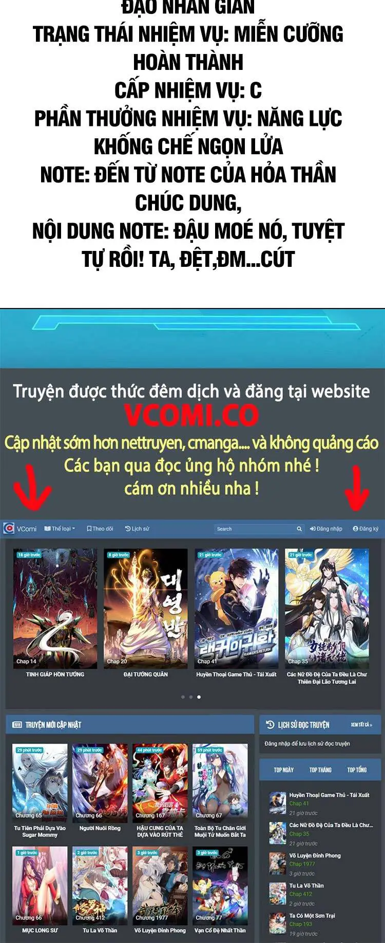 Cường Giả Đến Từ Trại Tâm Thần Nettruyen ZZZ Chương 110 Page 28
