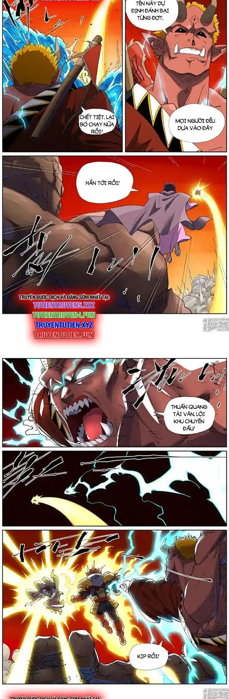Yêu Thần Ký Nettruyen ZZZ Chương 624 Page 4