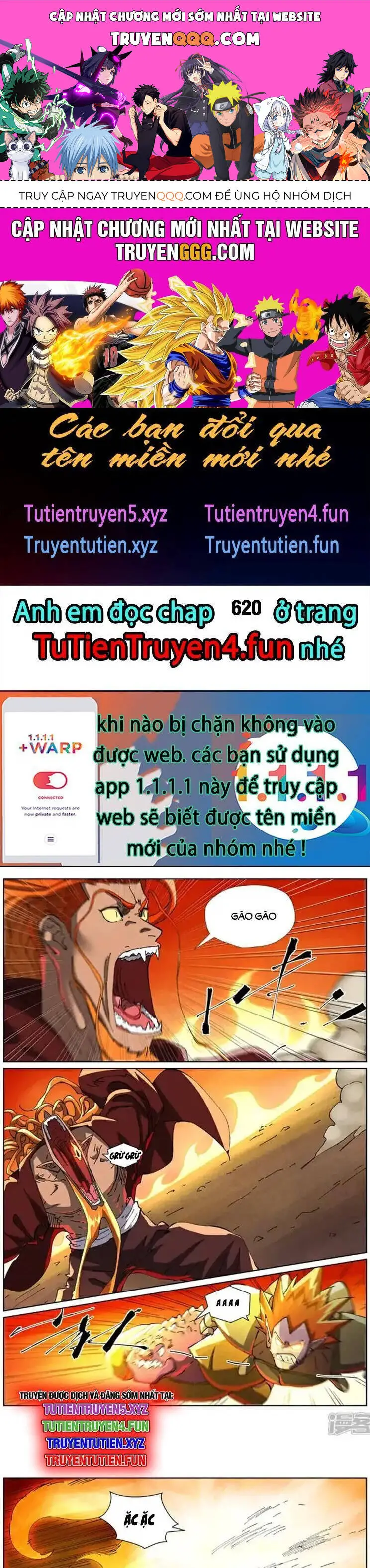 Yêu Thần Ký Nettruyen ZZZ Chương 619 Page 1