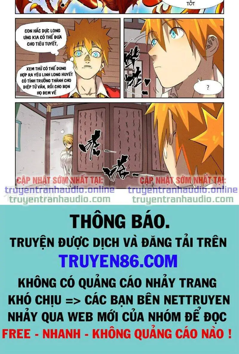 Yêu Thần Ký Nettruyen ZZZ Chương 343.5 Page 10