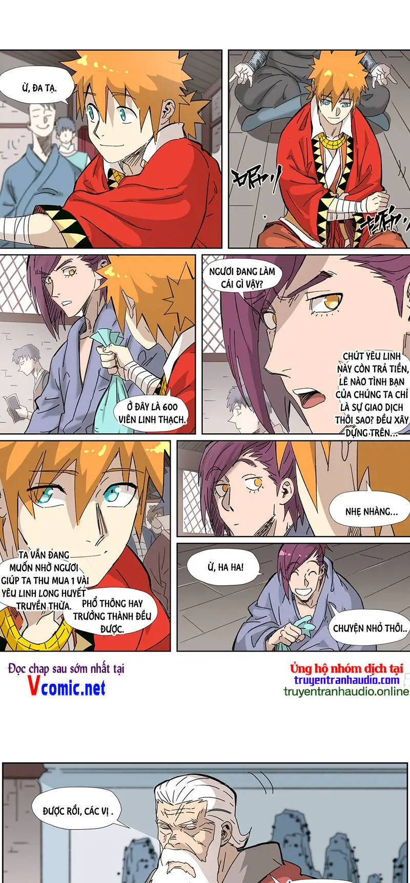 Yêu Thần Ký Nettruyen ZZZ Chương 328.5 Page 1