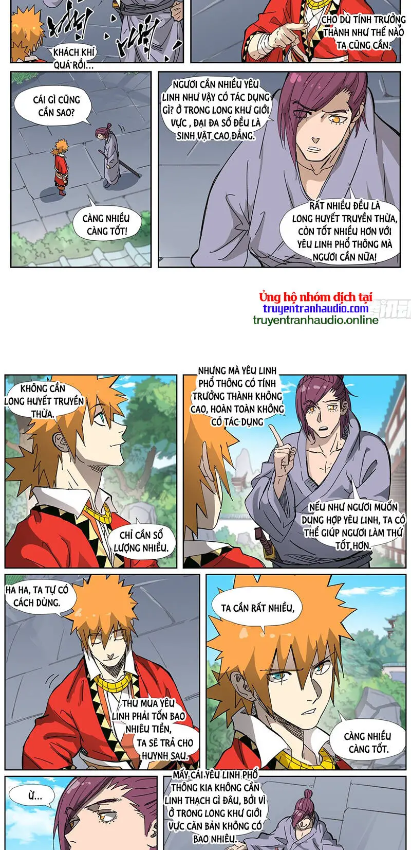 Yêu Thần Ký Nettruyen ZZZ Chương 327 Page 3