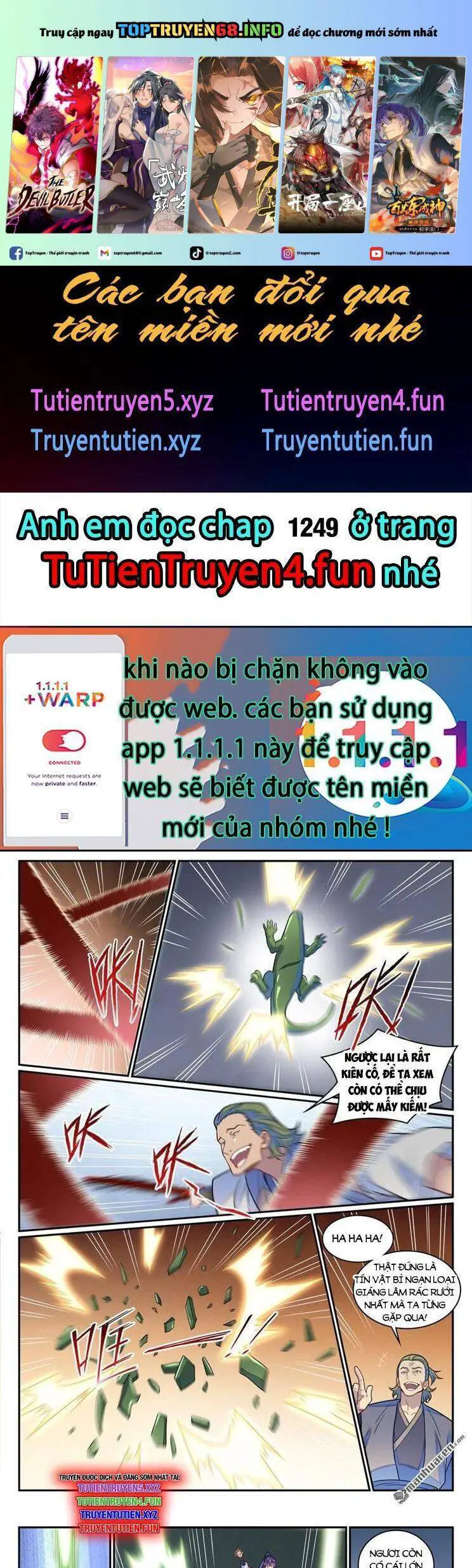 Bách Luyện Thành Thần Nettruyen ZZZ Chương 1248 Page 2