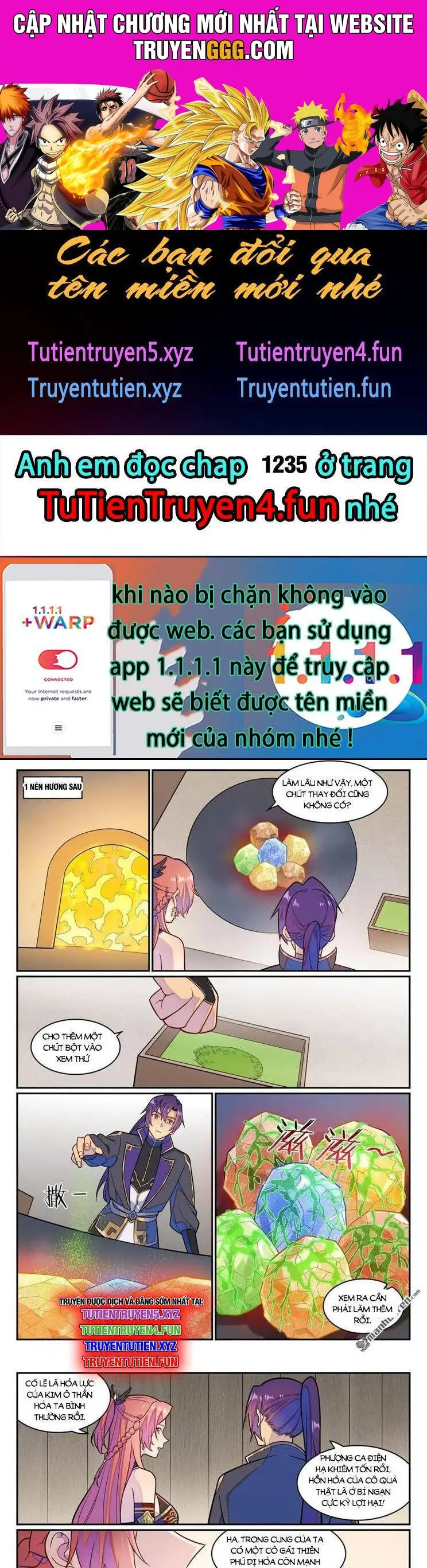 Bách Luyện Thành Thần Nettruyen ZZZ Chương 1234 Page 1