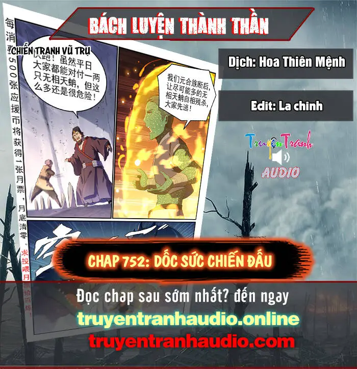 Bách Luyện Thành Thần Nettruyen ZZZ Chương 752 Page 1