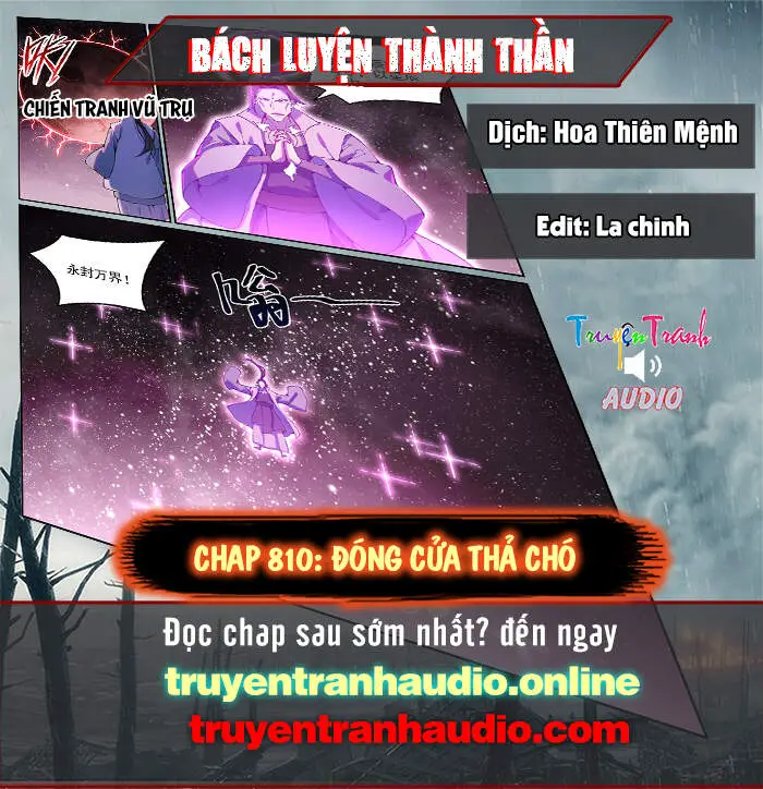 Bách Luyện Thành Thần Nettruyen ZZZ Chương 810 Page 1