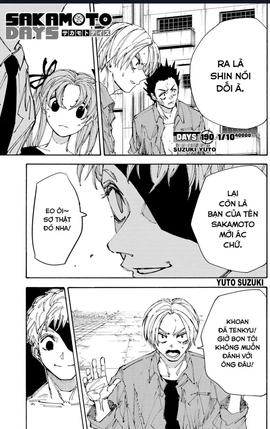 Sakamoto Days Nettruyen ZZZ Chương 190 Page 3