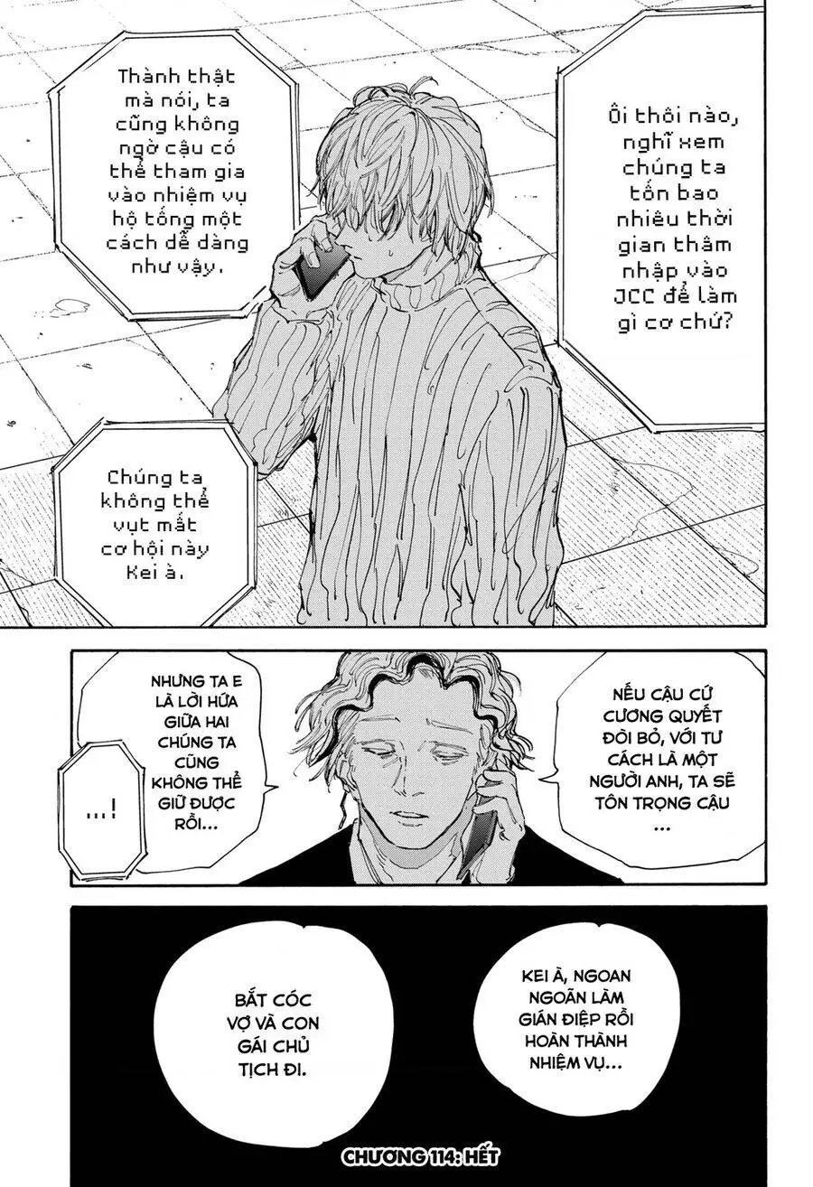Sakamoto Days Nettruyen ZZZ Chương 114 Page 19