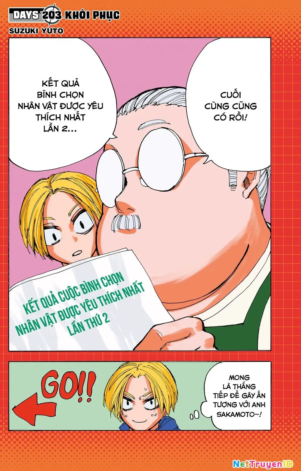 Sakamoto Days Nettruyen ZZZ Chương 203 Page 3