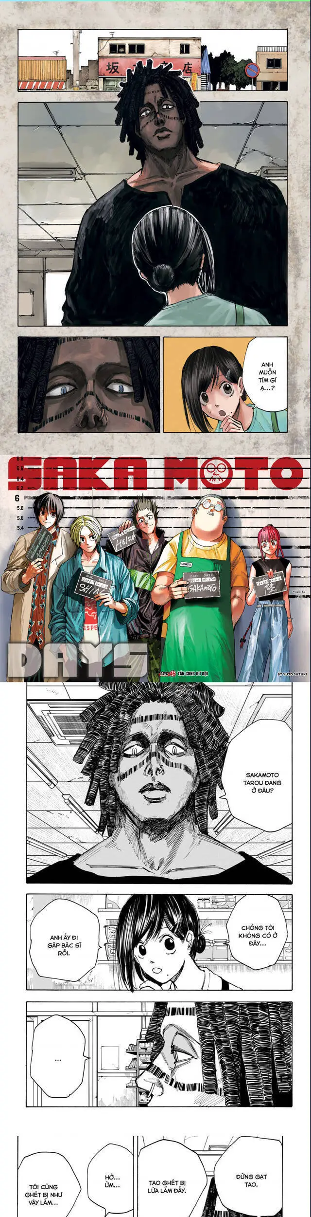 Sakamoto Days Nettruyen ZZZ Chương 45 Page 1