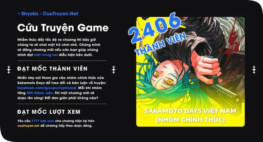 Sakamoto Days Nettruyen ZZZ Chương 92 Page 1