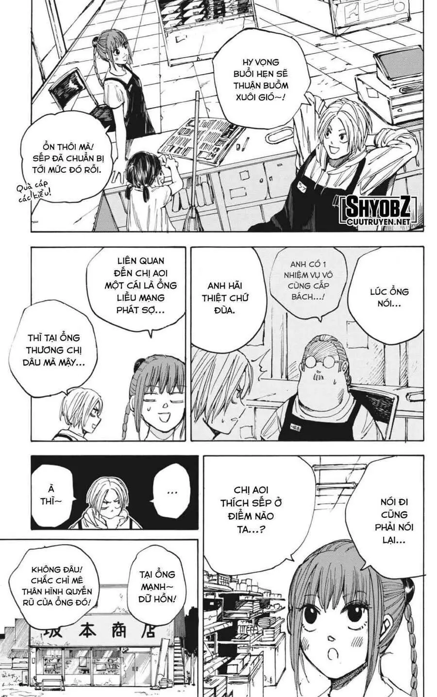 Sakamoto Days Nettruyen ZZZ Chương 33 Page 3